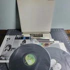 BEATLES WHITE ALBUM APPLE EAS77001 JAPAN LP 1976 ORIG COMP POSTER/ 4 PICS EX-