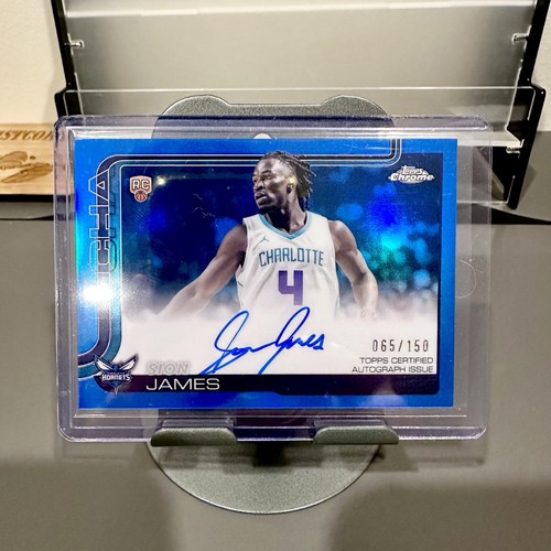 2025 Topps Sion James Chrome Rookie Autographs (Raw)