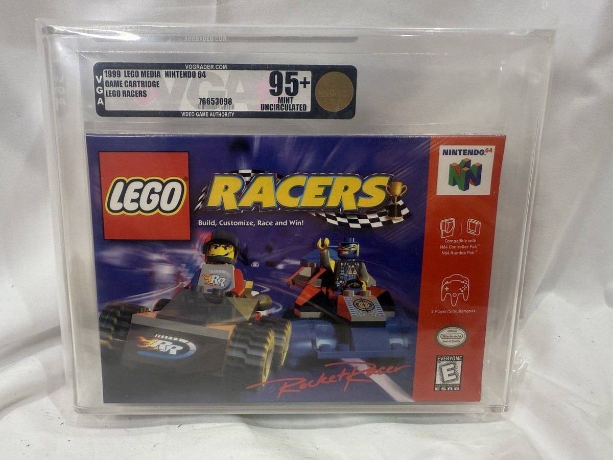 II TIGHT COMPILATION 4 アナログレコード LEGO Racers (Nintendo 64, 1999) Graded VGA 95+ MINT like WATA CGC