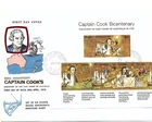 A very nice condition Australian Captain Cook 1970 Mini sheet FDC