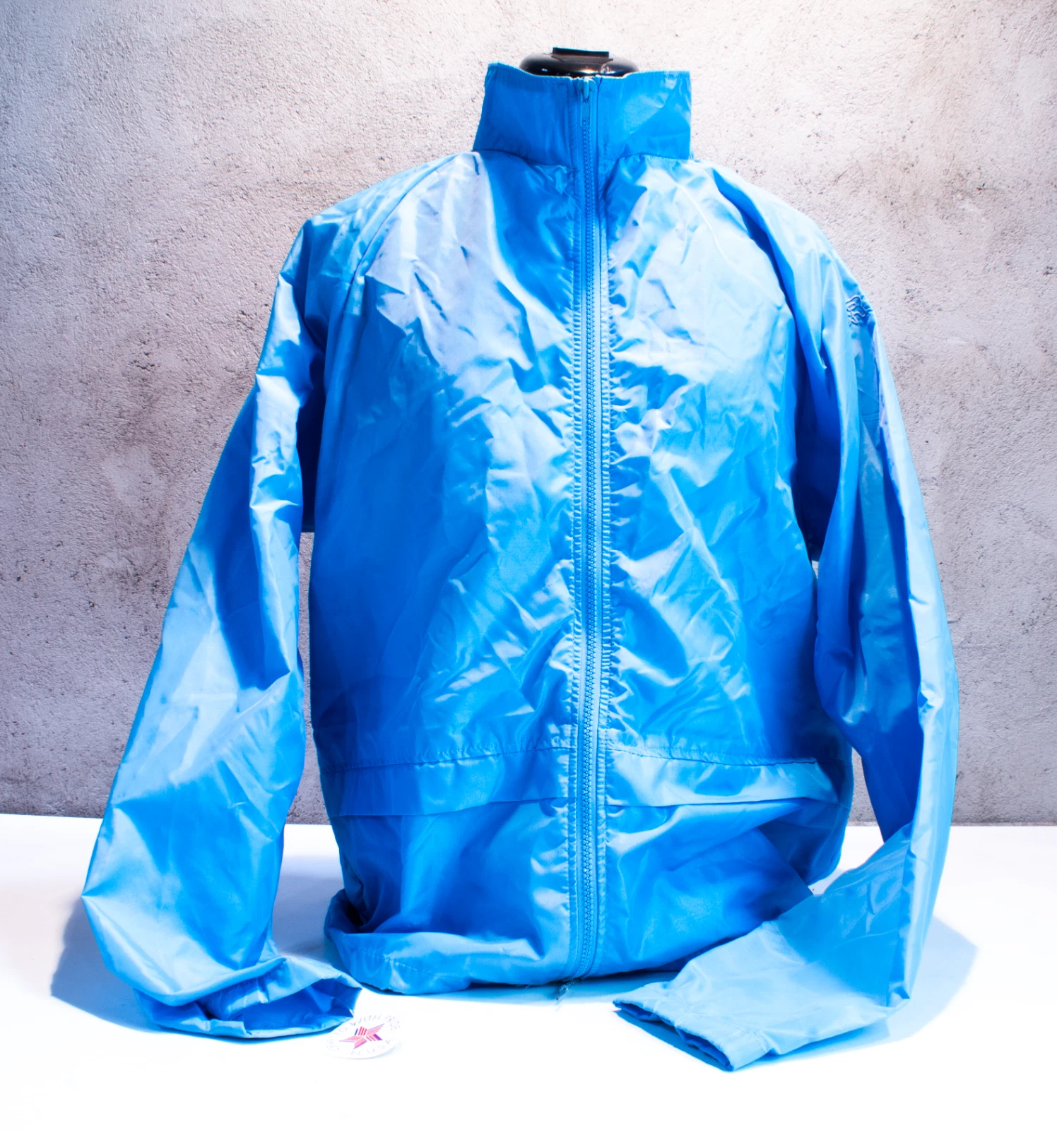 Vintage Bill Rodgers Mens Light Blue Running Windbreaker Jacket Pants Size Large