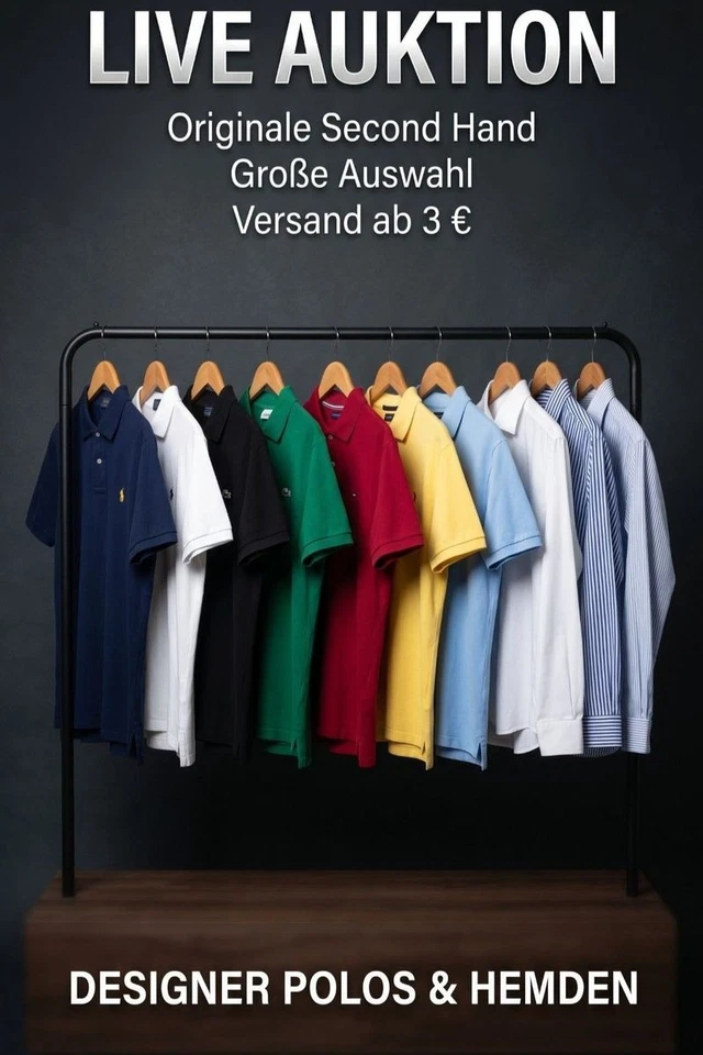 Designer POLO SHIRTS - Langarm Hemden - T-Shirts - Ralph Lauren - Lacoste