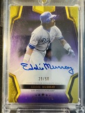2024 Topps Five Star Eddie Murray Certified Autograph Issue Purple Dodgers /50