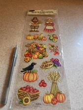 The Paper Studio Stickabilities~Thanksgiving Glitter Stickers