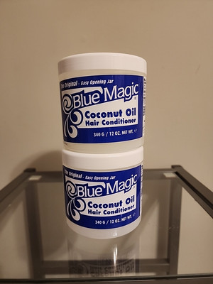 THE ORIGINAL Blue Magic Coconut Oil Hair Conditioner Set Of 2