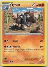 Tyrunt Uncommon XY - Furious Fists 61/111 LP on eBay