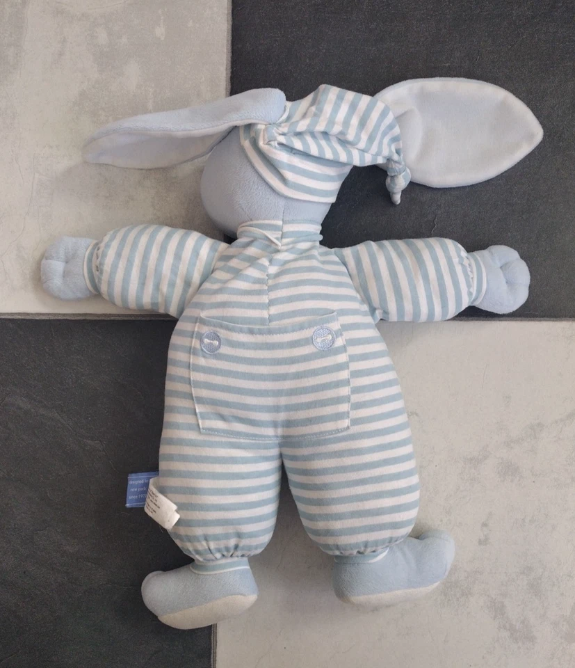Sleepyhead кролик синий в полоску 15» североамериканский медведь Baby милый плюшевый читать/пятно - Изображение 4 из 4