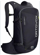 NWT ORTOVOX Cross Rider 22 Light Ski/Snowboard Backpack Pack BLACK RAVEN 22L