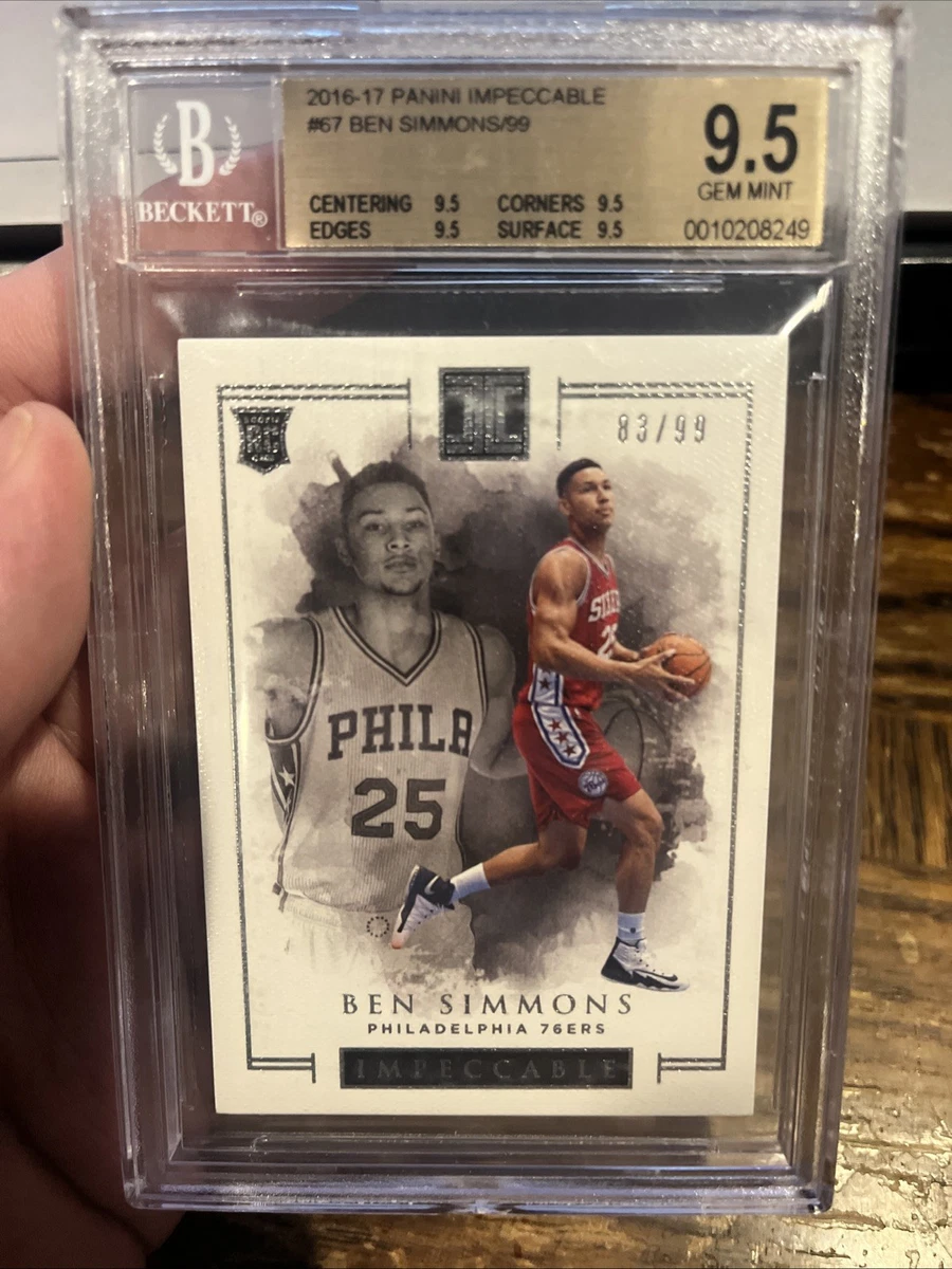 panini  Ben Simmons ベンシモンズ  ルーキー 注目 レア！ Ben Simmons Basketball Serial Numbered Sports Trading Card Singles