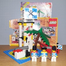 LEGO PIRATEN 1 - 6265 - SABRE ISLAND - SEHR GUTER ZUSTAND, INKL. ANLEITUNG & RÜCKSEITE DER BOX