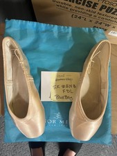 Gaynor Minden Pointe Shoes SLEEK USA Pink 3 BOX ONLY - USED