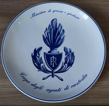 Piatto Decorativo Agenti Di Custodia
