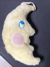 Vintage Eden Toys Inc Half Moon Wind Up Plush Stuffed Animal
