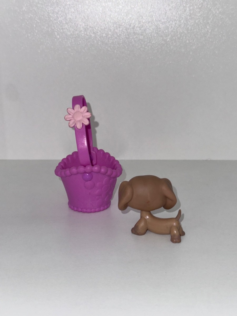 Littlest Pet Shop #932 Dachshund Dog Authentic LPS