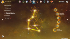 Genshin Impact AR 59 NA - Xiao C6 - Furina C6 - Hu Tao C6 - Venti C6 - Klee C6