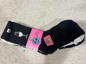 NEW Life Is Good Women’s Micro Warm Socks (3 Pair) in Black, White & Pink