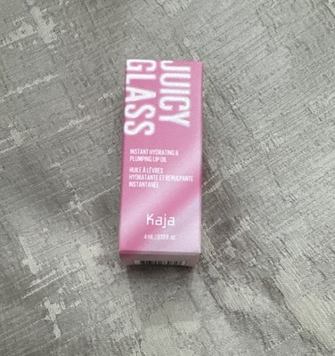 Kaja Juicy Glass Hydrating& Plumping Lip Oil ~Fig Smoothie ~ - New In Box -
