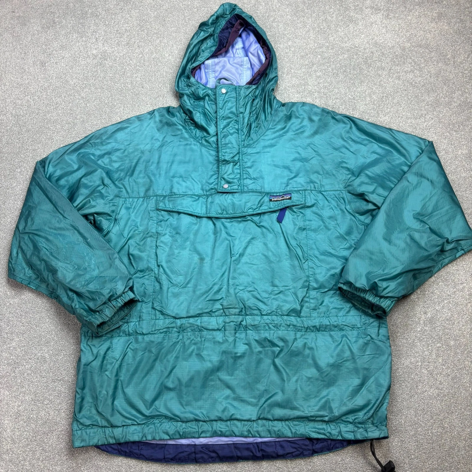 VINTAGE Patagonia Jacket Adult Large Green SST Fly Fishing Wading Hood Coat Mens
Opens in a new wind