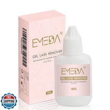 EMEDA Eyelash Extension Remover Gel 15ml - Quickly Dissolves Powerful Lash Ad