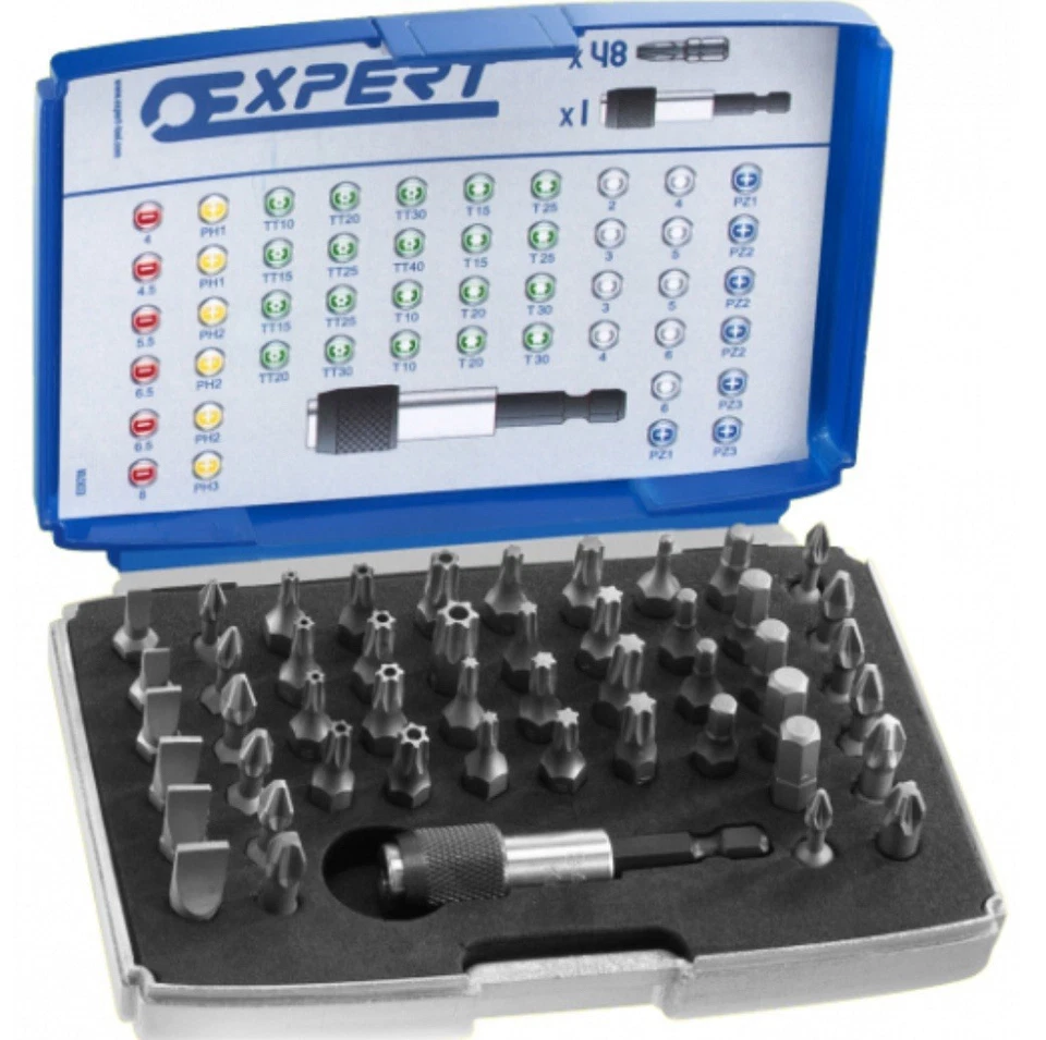 Expert by Facom E131701 Boite d'embouts 1/4" + acc 49pcs Promotion !!!