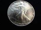 1992 AMERICAN SILVER EAGLE 1 oz .999 silver BU MS ++