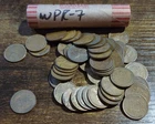 1 Roll Of Mixed Date U.S. Lincoln Wheat Pennies WPR-7
