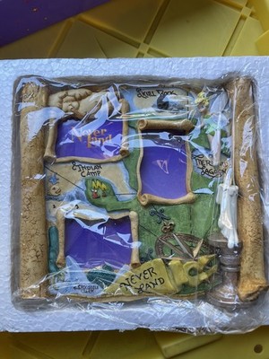 Vintage Disney Store Peter Pan Neverland Follow Your Dreams Picture Frame