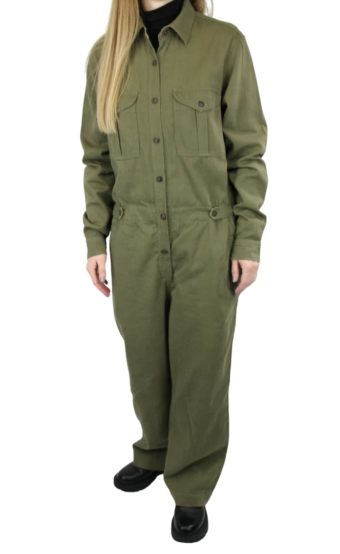 Pantalon Trois-quarts Bleu Marine Isabel Marant - Taille 42, Coton - Occasion Très Bon état