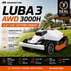 New MAMMOTION LUBA 3 AWD 3000H Robotic Lawn Mower 0.75 Acres LiDAR AI Wire-Free