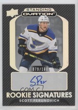 2021 Ovation Standing Rookie Signatures /100 Scott Perunovich #SORS-PE Auto 0c6