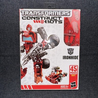 Transformers Construct Bots IRONHIDE Scout Class Hasbro 2013 New Factory Sealed