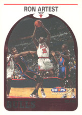 1999-00 NBA Hoops - #109 Ron Artest Metta World Peace Bulls