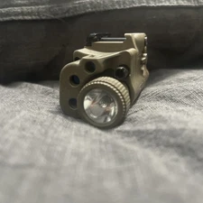 AN/ PEQ-14 Integrated IR/Visible Laser & White Light IR ILLUMINATOR TAN