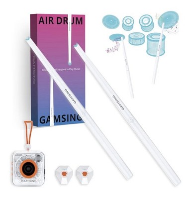 Gamsing Electric AirDrum Set Machine Gyroscope Sensor Android iOS Air Drum