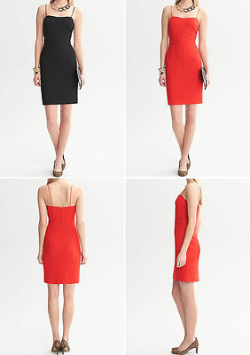 NWT Banana Republic New $130.00 Women Piped Corset Dress Size 8, 10, 12P, 14