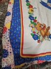 Vintage Hand Quilted Baby Blanket With Baby On Rocking Horse. Beginner Quilter.  — photo 7