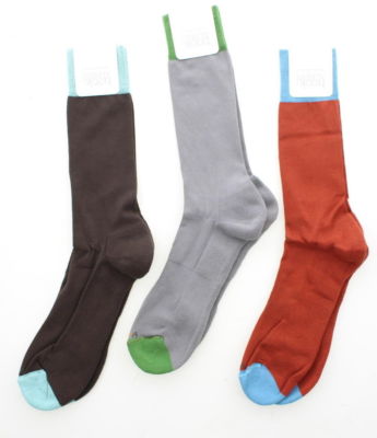 Hook + Albert Dress Socks, Men's Mid Crew Peruvian Pima Cotton Stretch
