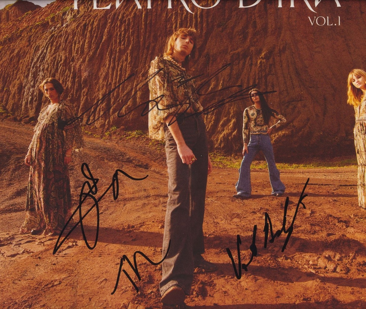 MANESKIN SIGNED TEATRO D'IRA VOL. 1 VINYL RECORD JSA | eBay