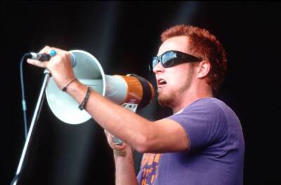 Stone Temple Pilots And Scott Weiland, Scott Weiland Performing On - Old Photo