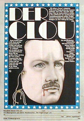 DDR Filmplakat A 2  DER CLOU von 1976 mit Paul Newman