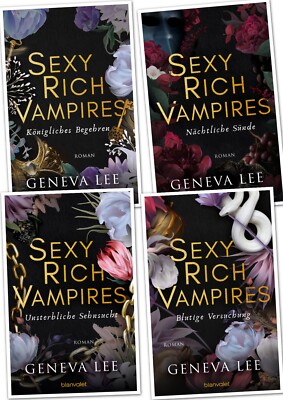 Geneva Lee, Sexy Rich Vampires, Blutige Versuchung, Königliches Begehren, u.a.