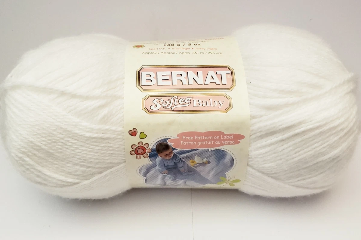 Bernat Softee Baby Yarn - Antique White