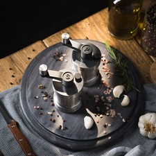 Image of The Stainless Mill - Quality Cast Iron Salt & Pepper Mills - Precision Grinders