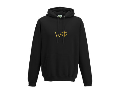 W Anchor Gold bestickt Hoodie lustig unhöflich Hoody Wichser Geschenk Geschenk