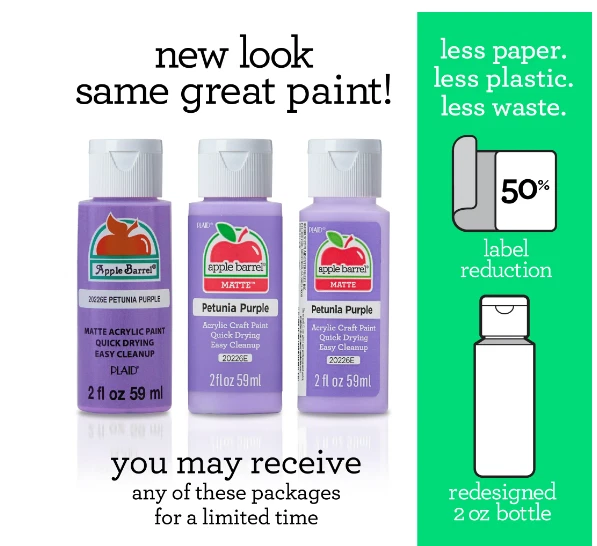 Apple Barrel Acrylic Paint Craft 2 oz Matte Pick Any Color.