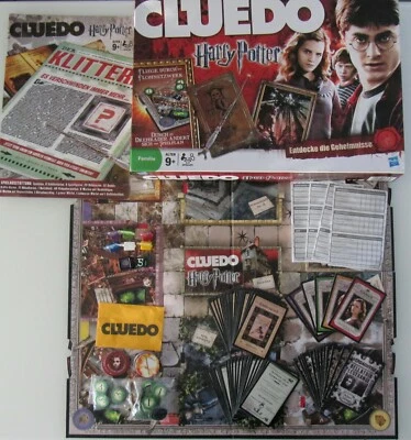 TOP ZUSTAND: HARRY POTTER CLUEDO! Die ROTE HASBRO Ausgabe! 100% VOLLSTÄNDIG!! - Bild 1 von 4