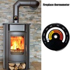 Alloy Magnetic Stove Flue Pipe Thermometer Temperature Gauge For