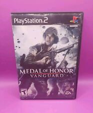 Medal of Honor: Vanguard Sony PlayStation 2 2007 Complete In Box Free Shipping