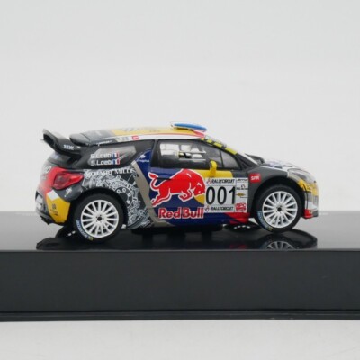 ixo 1:43 Citroen DS 3 WRC 2016 Loeb Diecast Car Model Metal