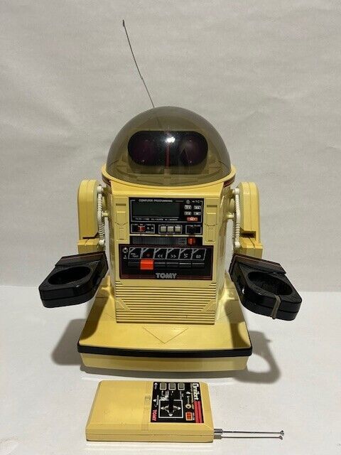 Vintage Tomy Omnibot 5402 With Remote Untested For Parts Or Vintage Tomy Omnibot 5402 With Remote Untested For Parts Or